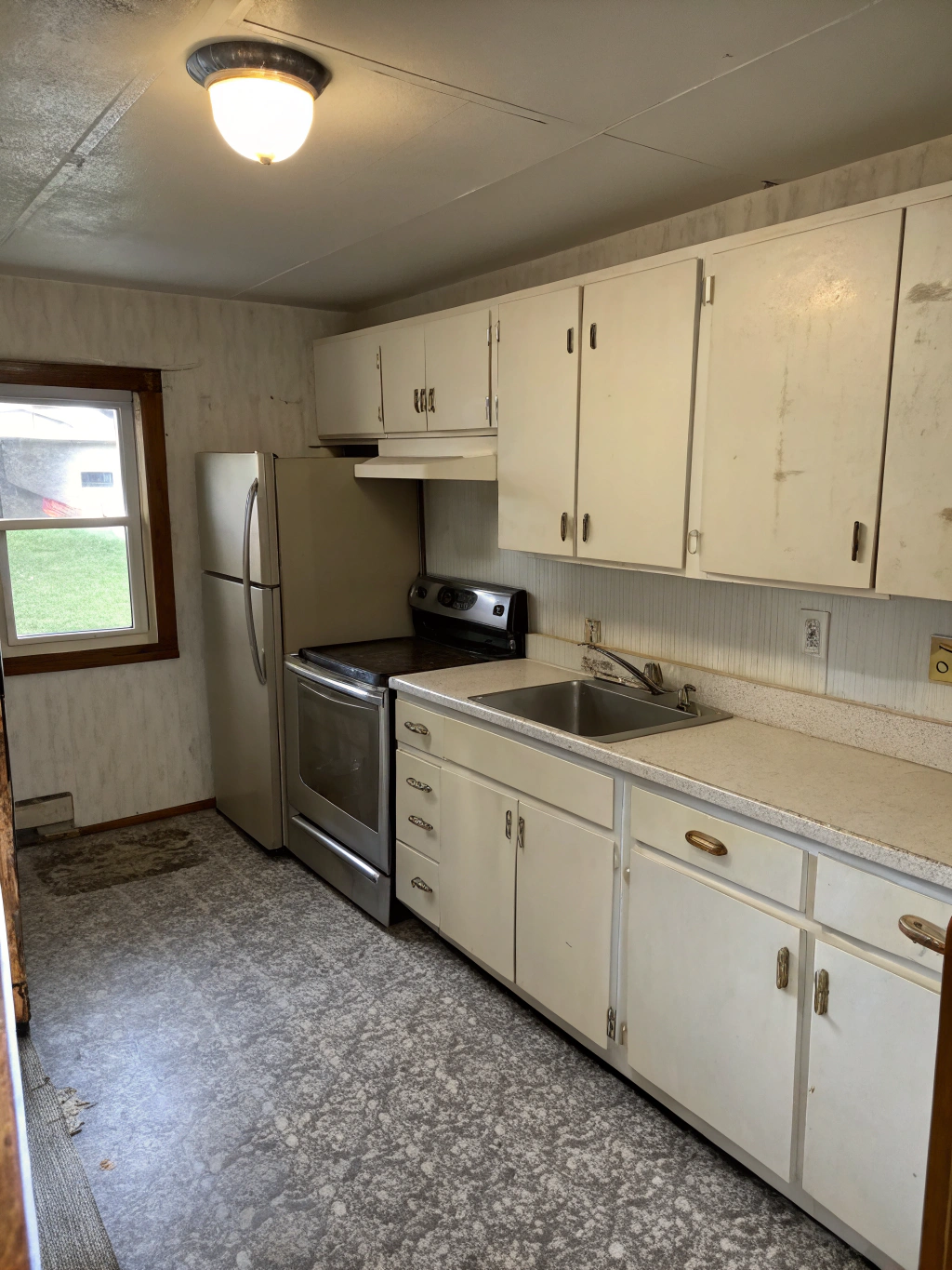 Modern Kitchen Transformation - Before
