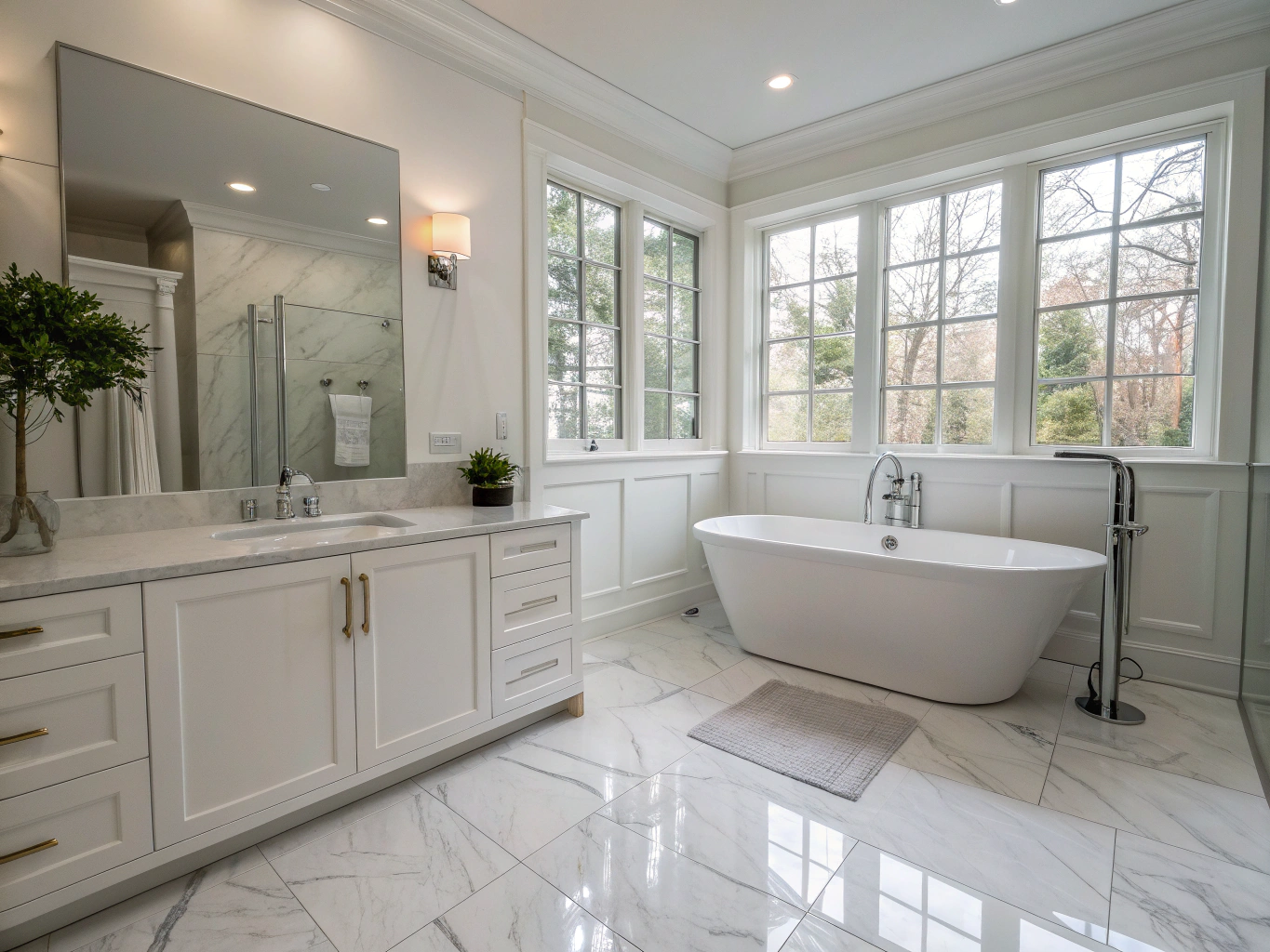 Luxury Bathroom Upgrade - After