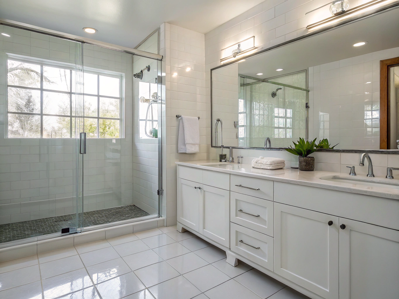 Spa-Inspired Bathroom - Before